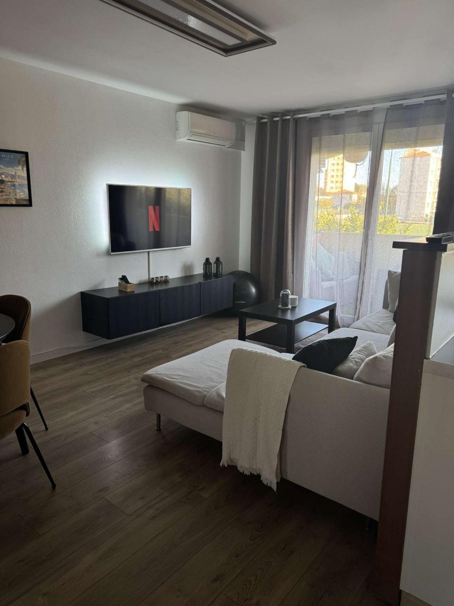 Apartment Olympie, Airport, Train And Tram Station Fully Equipped For 3 Peoples Nizza